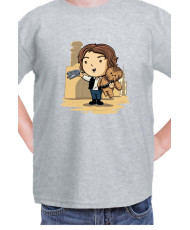 Детска Тениска Star Wars Cute Han Solo Chewbaka