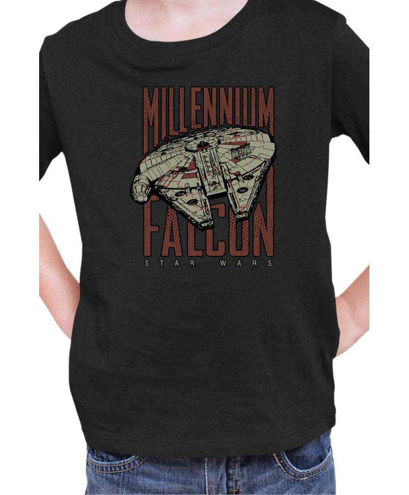 Детска Тениска Star Wars Millenium Falcon Детска Тениска Star Wars Millenium Falcon