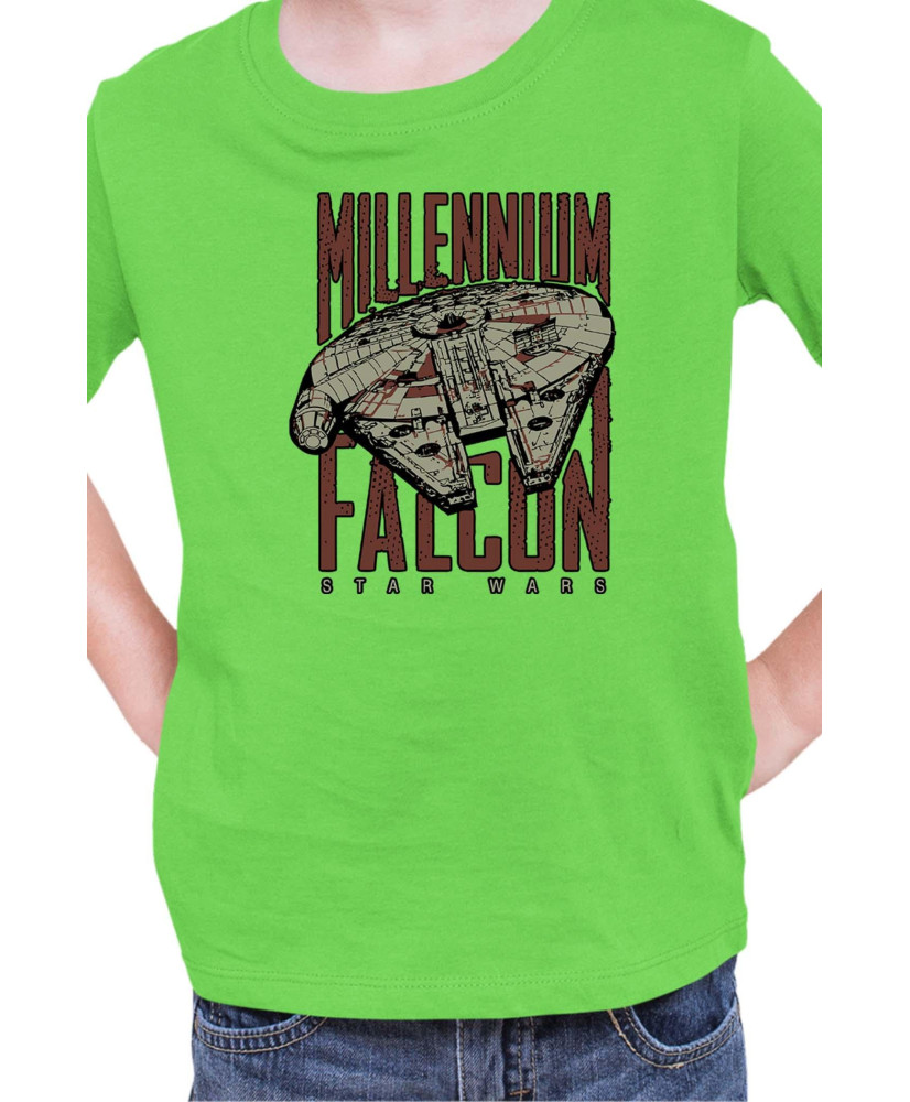 Детска Тениска Star Wars Millenium Falcon Детска Тениска Star Wars Millenium Falcon