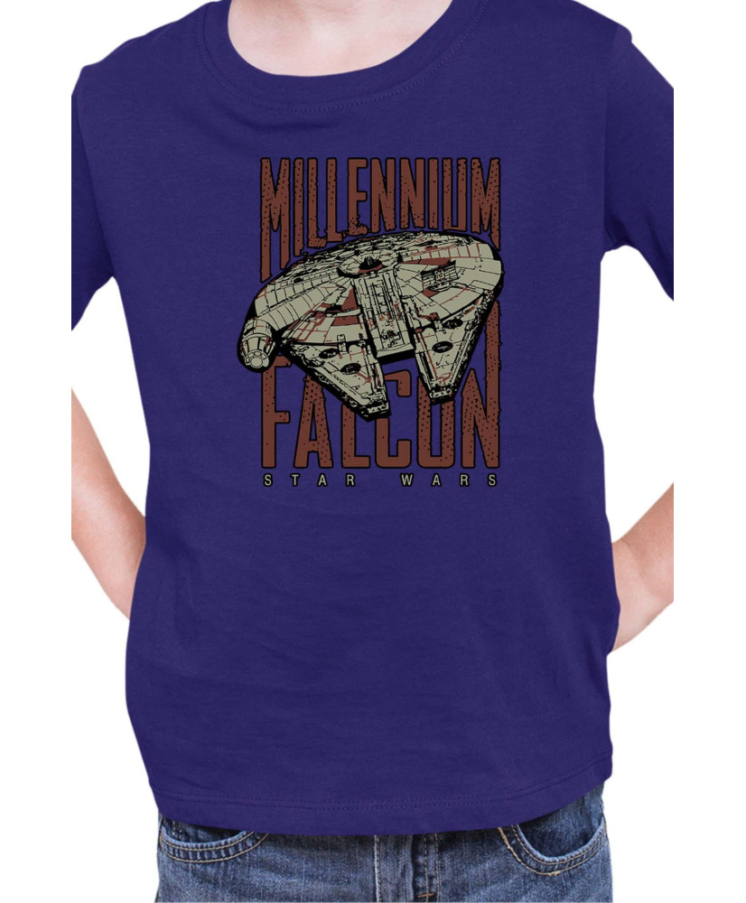 Детска Тениска Star Wars Millenium Falcon Детска Тениска Star Wars Millenium Falcon