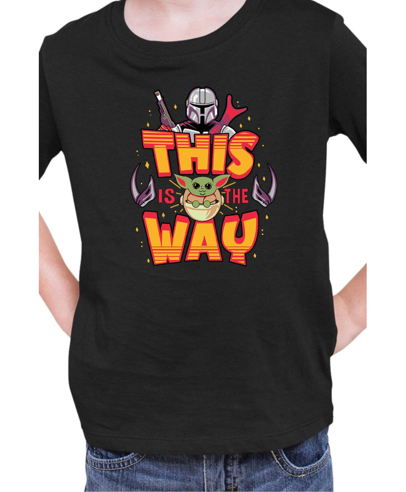 Детска Тениска Star Wars The Mandalorian Детска Тениска Star Wars The Mandalorian
