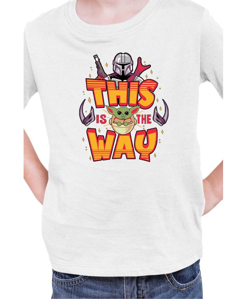 Детска Тениска Star Wars The Mandalorian Детска Тениска Star Wars The Mandalorian
