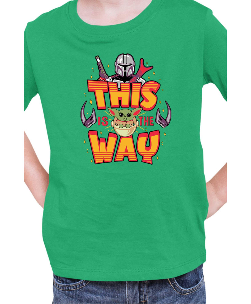 Детска Тениска Star Wars The Mandalorian Детска Тениска Star Wars The Mandalorian