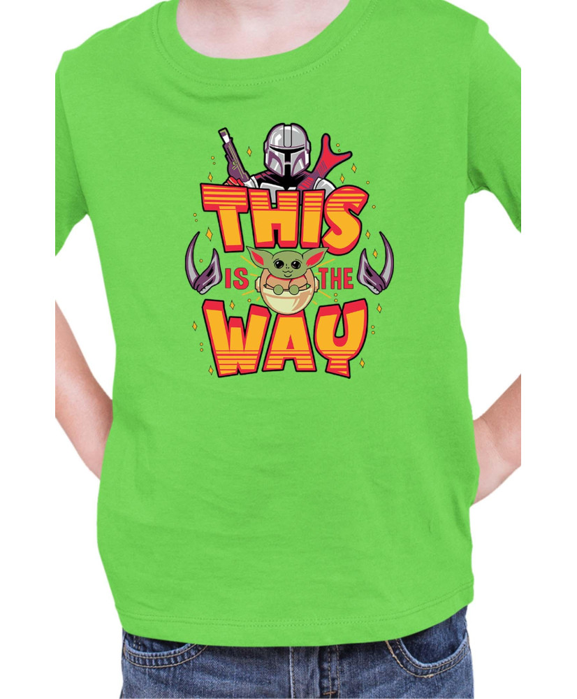 Детска Тениска Star Wars The Mandalorian Детска Тениска Star Wars The Mandalorian