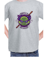 Детска Тениска Tmnt Teenage Mutant Ninja Turtles Donatelo Does Machines