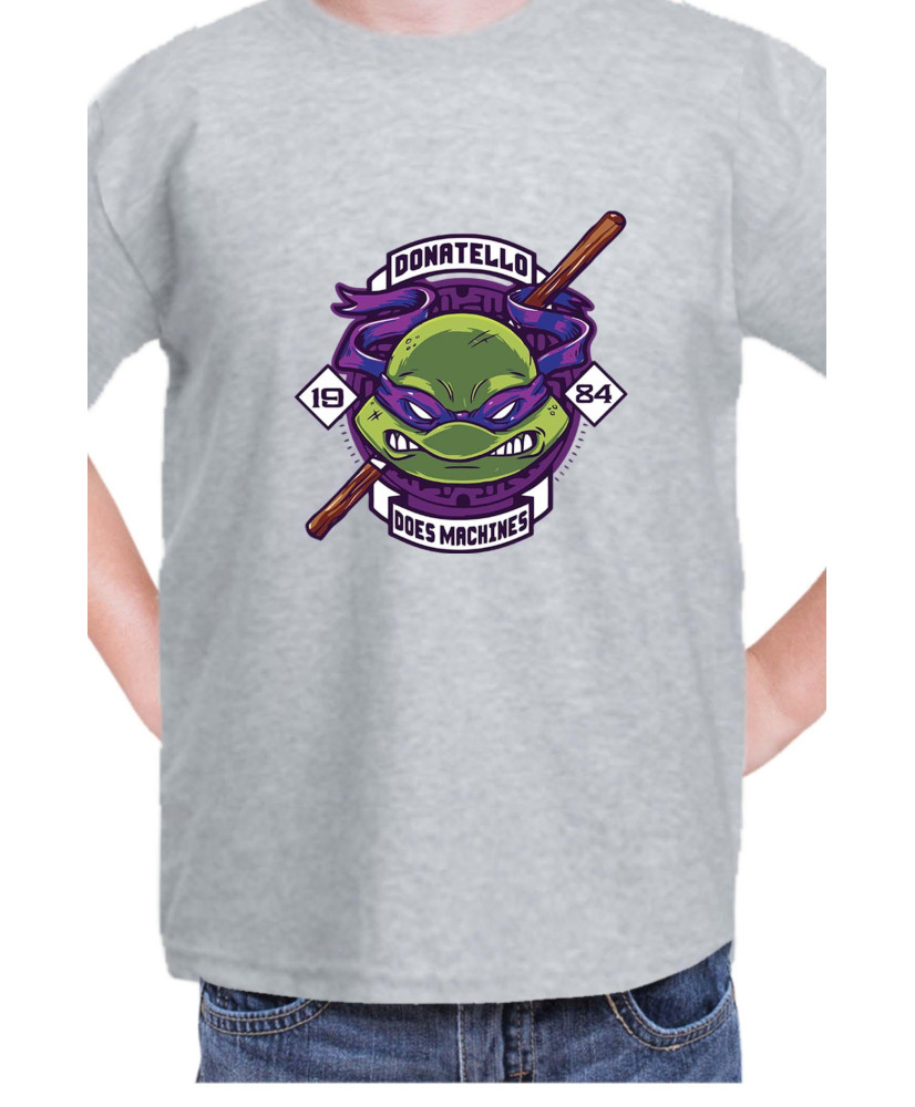 Детска Тениска Tmnt Teenage Mutant Ninja Turtles Donatelo Does Machines