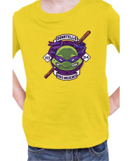Детска Тениска Tmnt Teenage Mutant Ninja Turtles Donatelo Does Machines