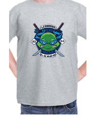 Детска Тениска Tmnt Teenage Mutant Ninja Turtles Leonardo Leads