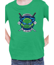 Детска Тениска Tmnt Teenage Mutant Ninja Turtles Leonardo Leads