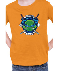 Детска Тениска Tmnt Teenage Mutant Ninja Turtles Leonardo Leads