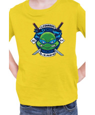 Детска Тениска Tmnt Teenage Mutant Ninja Turtles Leonardo Leads