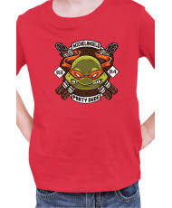 Детска Тениска Tmnt Teenage Mutant Ninja Turtles Michelangelo Party Dude