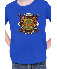 Детска Тениска Tmnt Teenage Mutant Ninja Turtles Michelangelo Party Dude