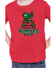 Детска Тениска Tmnt Teenage Mutant Ninja Turtles Raphael Turtles Fighting