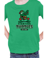 Детска Тениска Tmnt Teenage Mutant Ninja Turtles Raphael Turtles Fighting