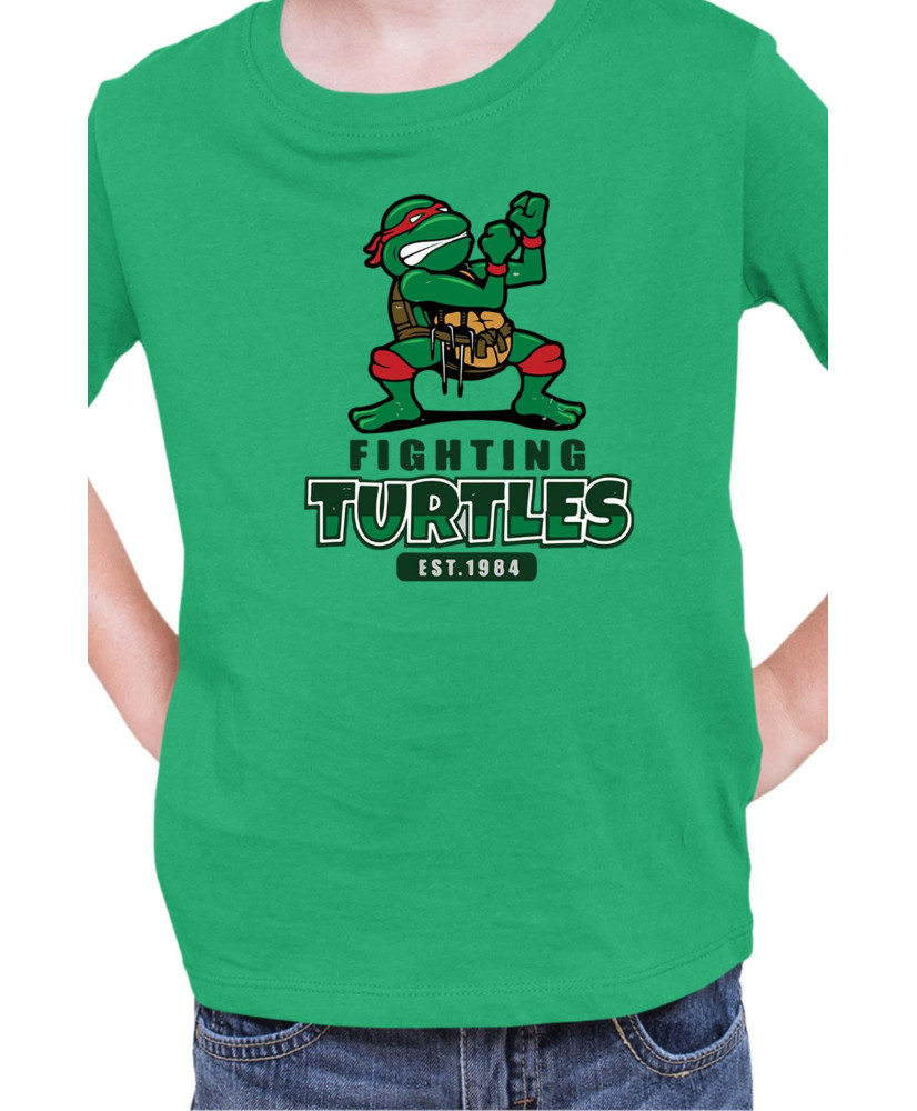 Детска Тениска Tmnt Teenage Mutant Ninja Turtles Raphael Turtles Fighting