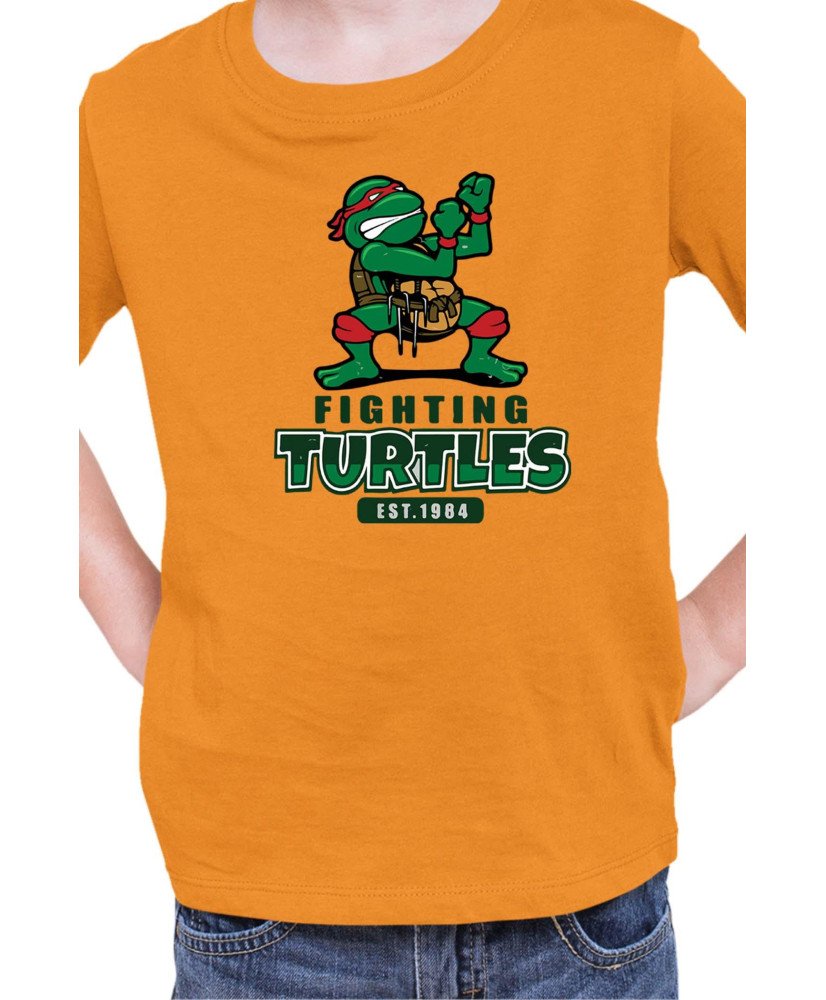 Детска Тениска Tmnt Teenage Mutant Ninja Turtles Raphael Turtles Fighting