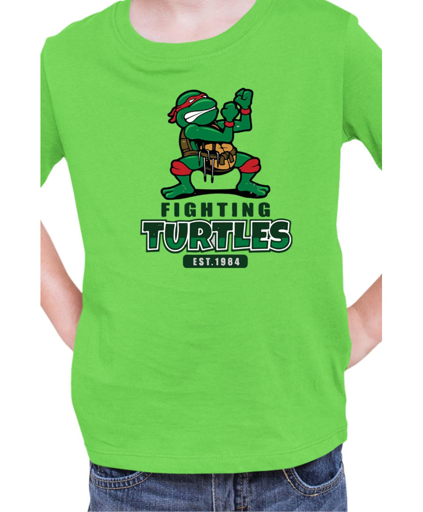 Детска Тениска Tmnt Teenage Mutant Ninja Turtles Raphael Turtles Fighting