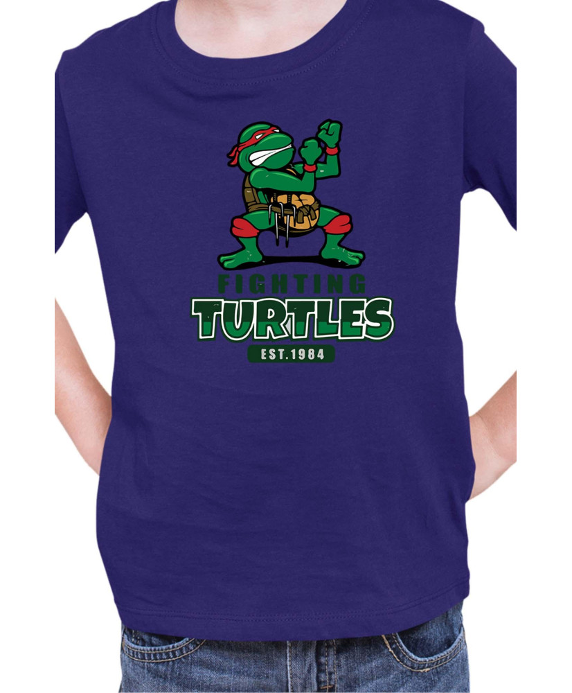 Детска Тениска Tmnt Teenage Mutant Ninja Turtles Raphael Turtles Fighting Детска Тениска Tmnt Teenage Mutant Ninja Turtles Raphael Turtles Fighting