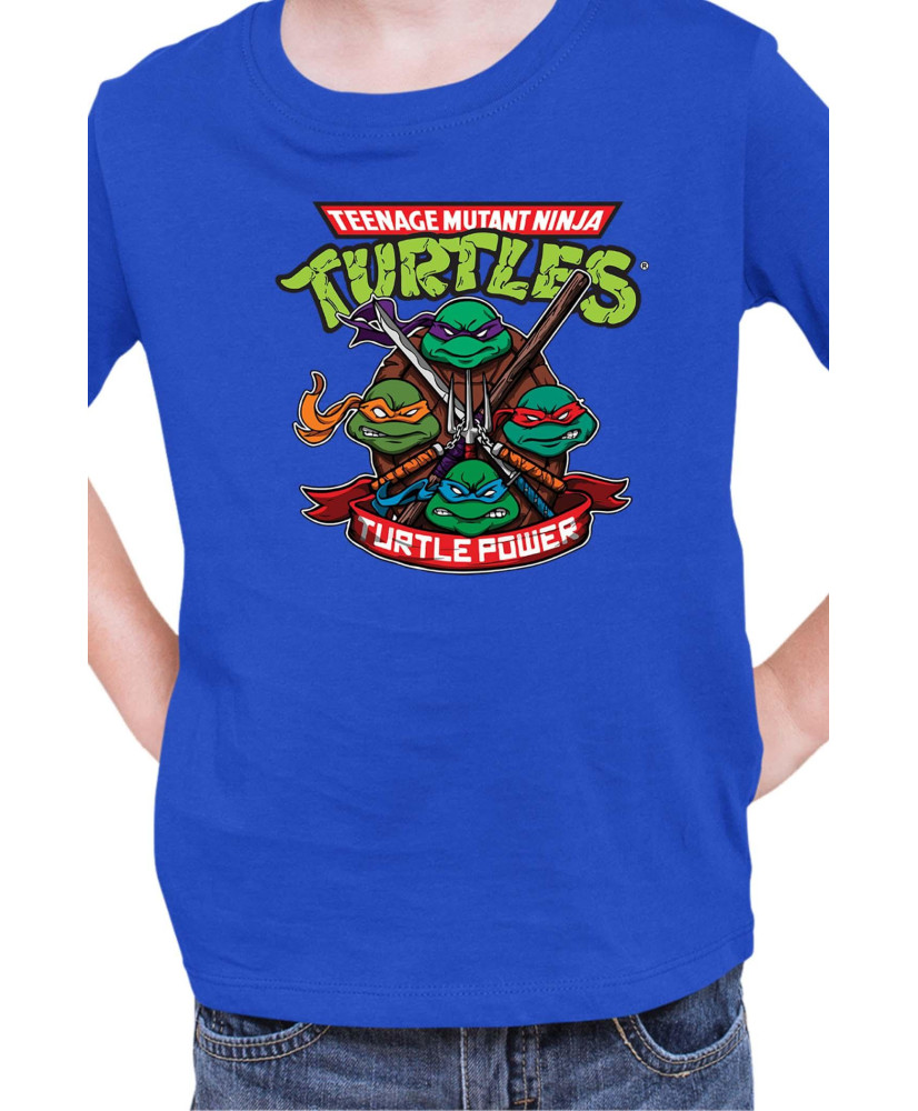 Детска Тениска Tmnt Teenage Mutant Ninja Turtles Turtle Power