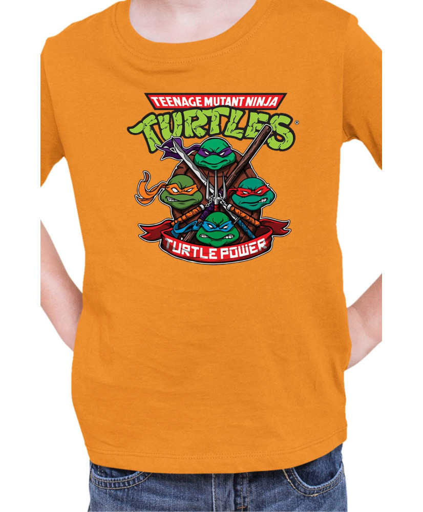 Детска Тениска Tmnt Teenage Mutant Ninja Turtles Turtle Power