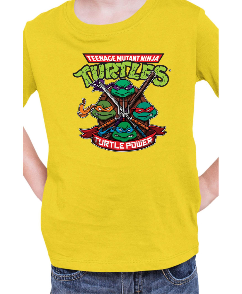 Детска Тениска Tmnt Teenage Mutant Ninja Turtles Turtle Power