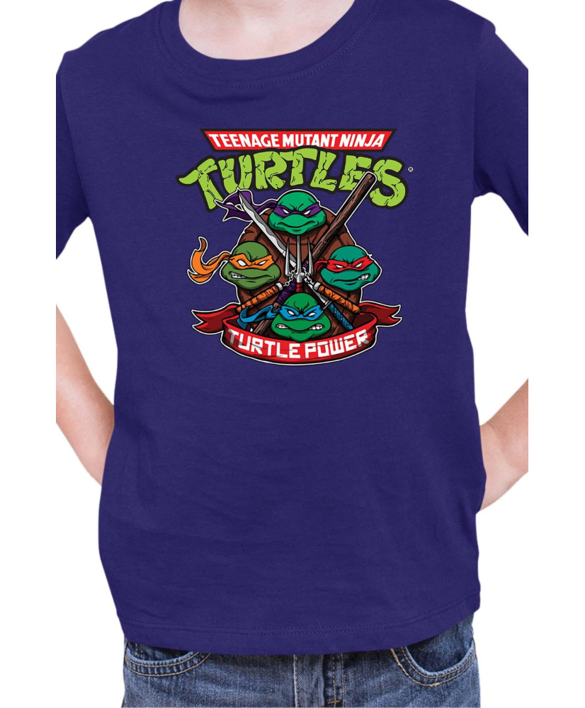 Детска Тениска Tmnt Teenage Mutant Ninja Turtles Turtle Power