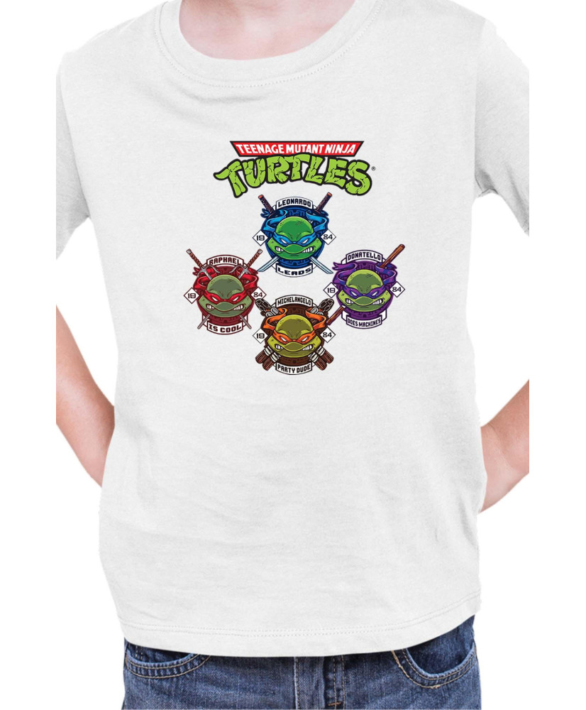 Детска Тениска Tmnt Teenage Mutant Ninja Turtles Turtles