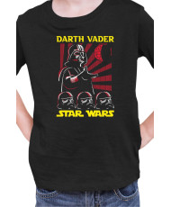 Детска Тениска Star Wars Death Star Vader