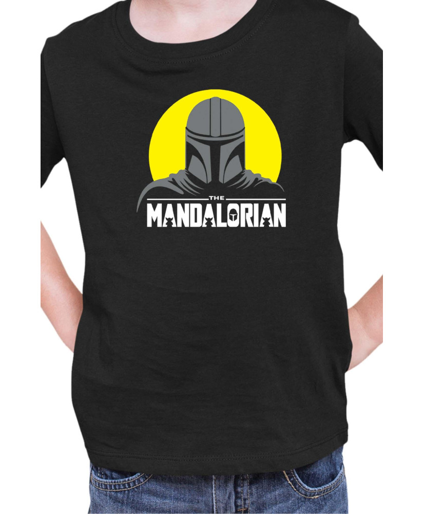 Детска Тениска Star Wars Din Djarin Детска Тениска Star Wars Din Djarin