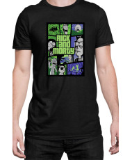 Мъжка Тениска Rick And Morty Gta Poster