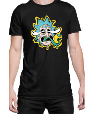 Мъжка Тениска Rick And Morty Panic Face