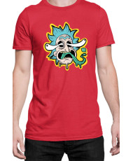 Мъжка Тениска Rick And Morty Panic Face