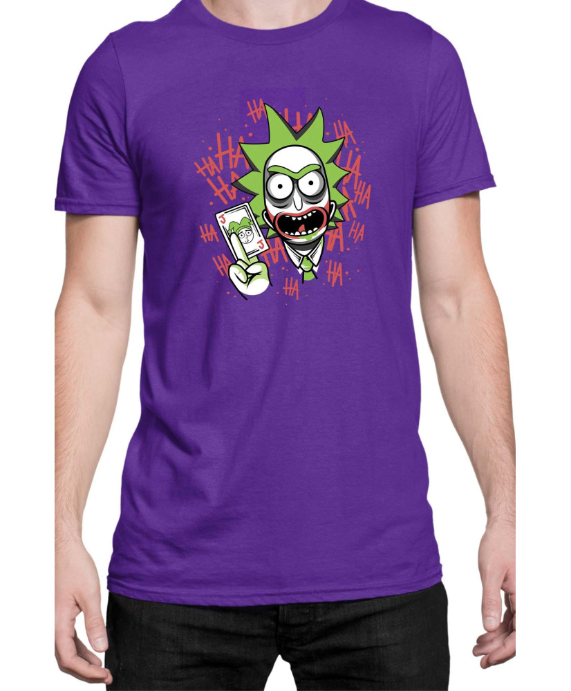 Мъжка Тениска Rick And Morty Rick Joker