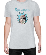 Мъжка Тениска Rick And Morty Skull