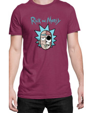 Мъжка Тениска Rick And Morty Skull