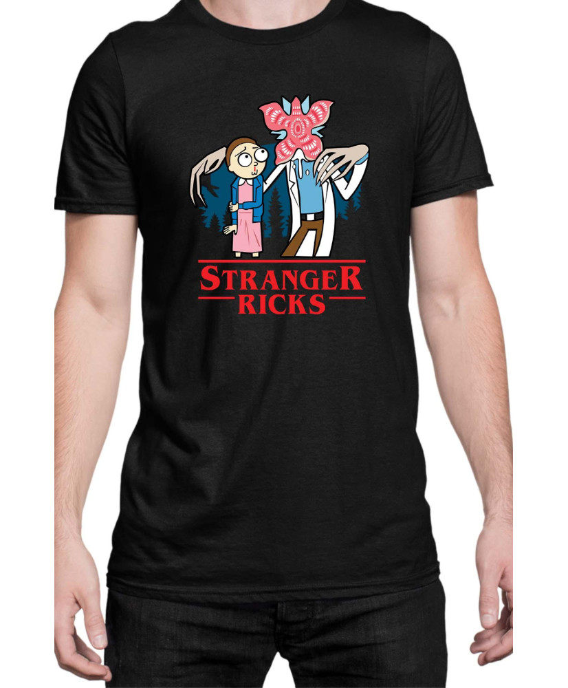 Мъжка Тениска Rick And Morty Stranger Ricks Мъжка Тениска Rick And Morty Stranger Ricks