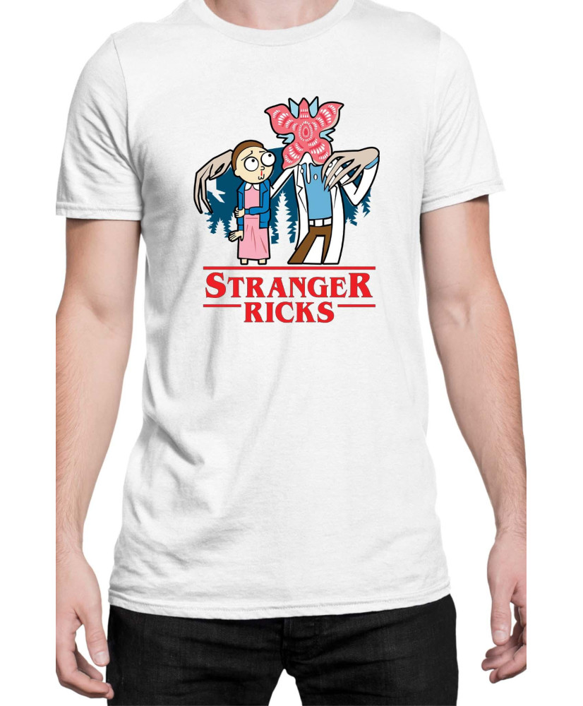 Мъжка Тениска Rick And Morty Stranger Ricks Мъжка Тениска Rick And Morty Stranger Ricks