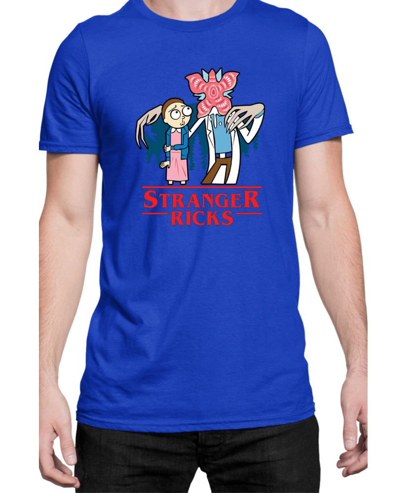 Мъжка Тениска Rick And Morty Stranger Ricks Мъжка Тениска Rick And Morty Stranger Ricks