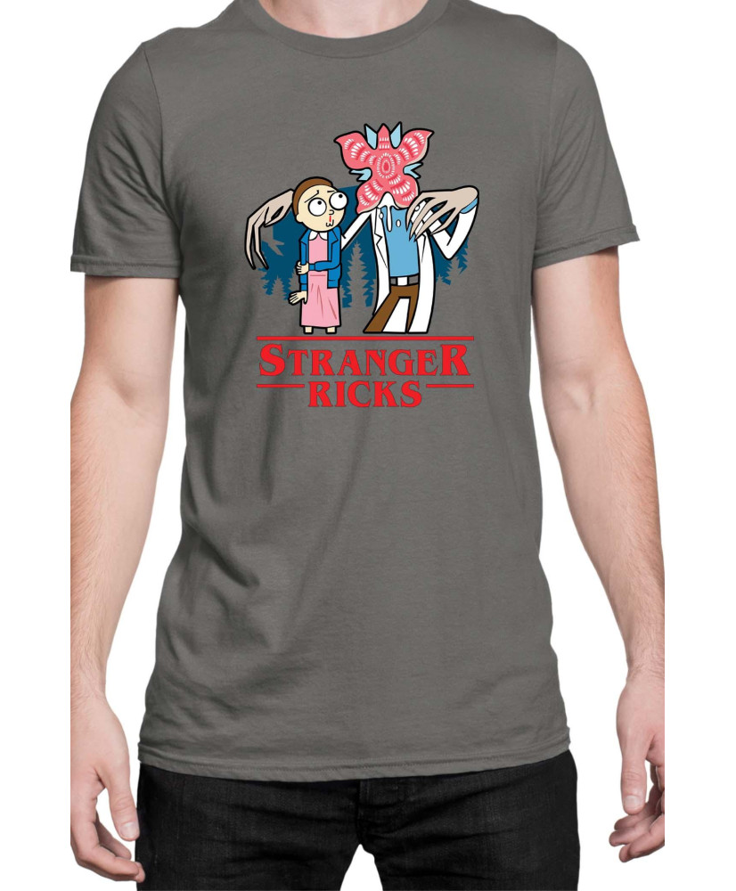 Мъжка Тениска Rick And Morty Stranger Ricks Мъжка Тениска Rick And Morty Stranger Ricks