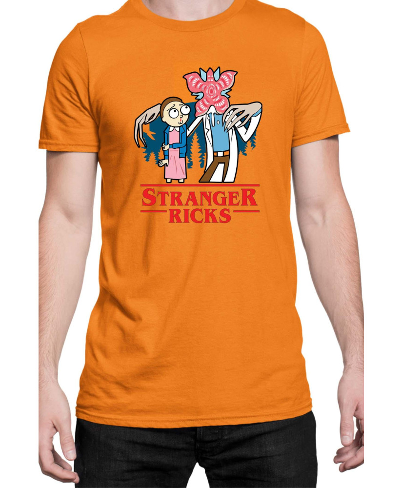 Мъжка Тениска Rick And Morty Stranger Ricks Мъжка Тениска Rick And Morty Stranger Ricks