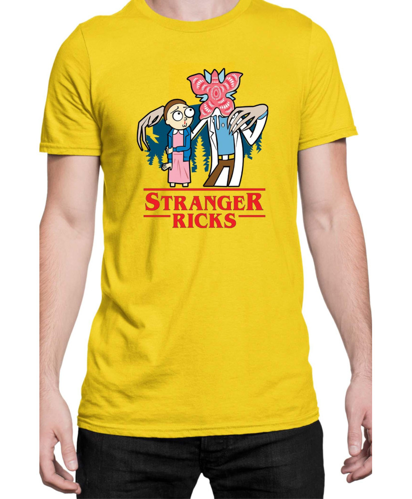 Мъжка Тениска Rick And Morty Stranger Ricks Мъжка Тениска Rick And Morty Stranger Ricks
