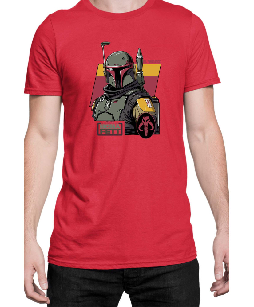 Мъжка Тениска Star Wars Boba Fett Book