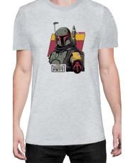 Мъжка Тениска Star Wars Boba Fett Book