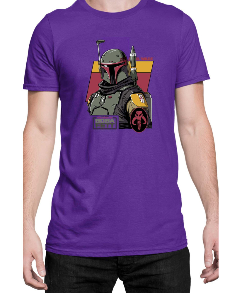 Мъжка Тениска Star Wars Boba Fett Book