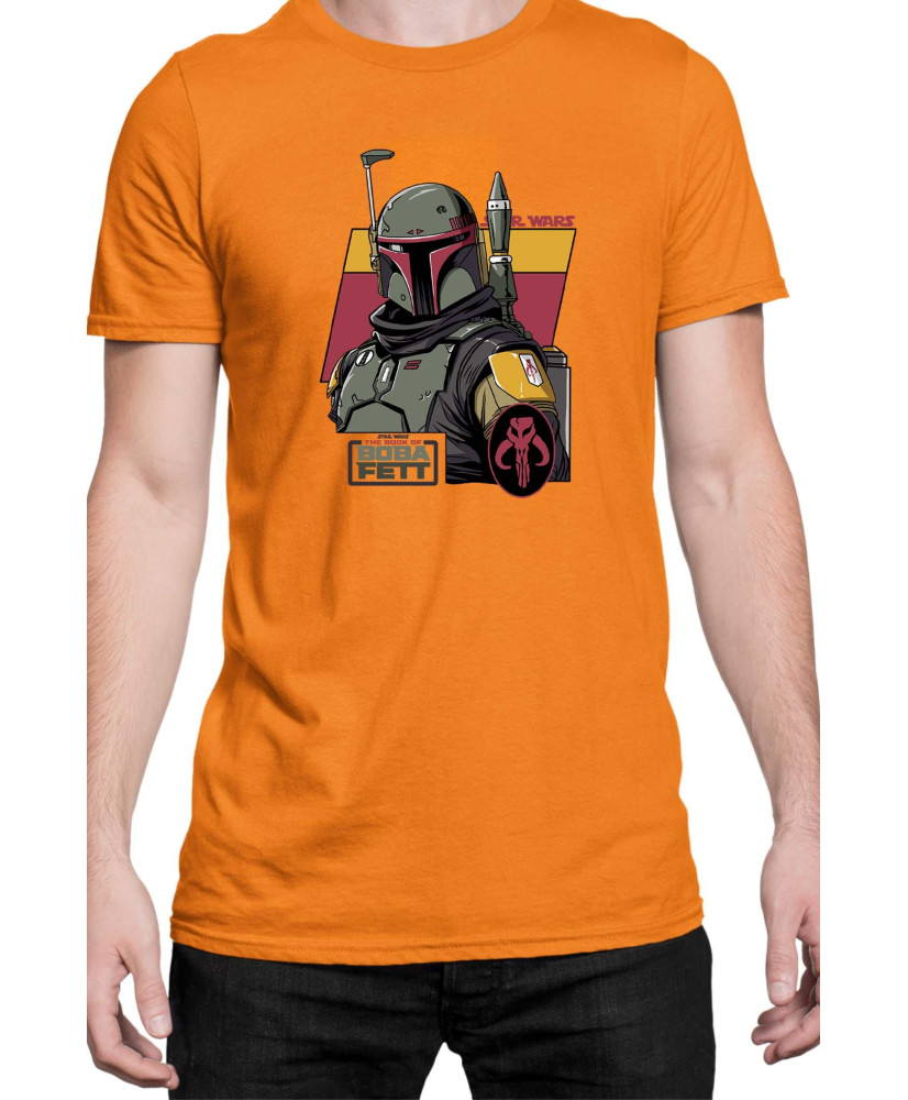Мъжка Тениска Star Wars Boba Fett Book