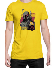 Мъжка Тениска Star Wars Boba Fett Book