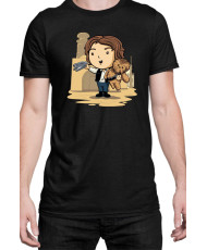 Мъжка Тениска Star Wars Cute Han Solo Chewbaka