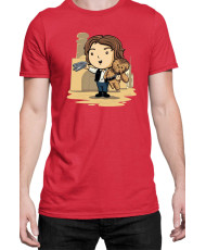 Мъжка Тениска Star Wars Cute Han Solo Chewbaka