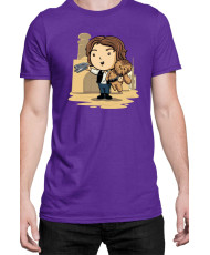 Мъжка Тениска Star Wars Cute Han Solo Chewbaka